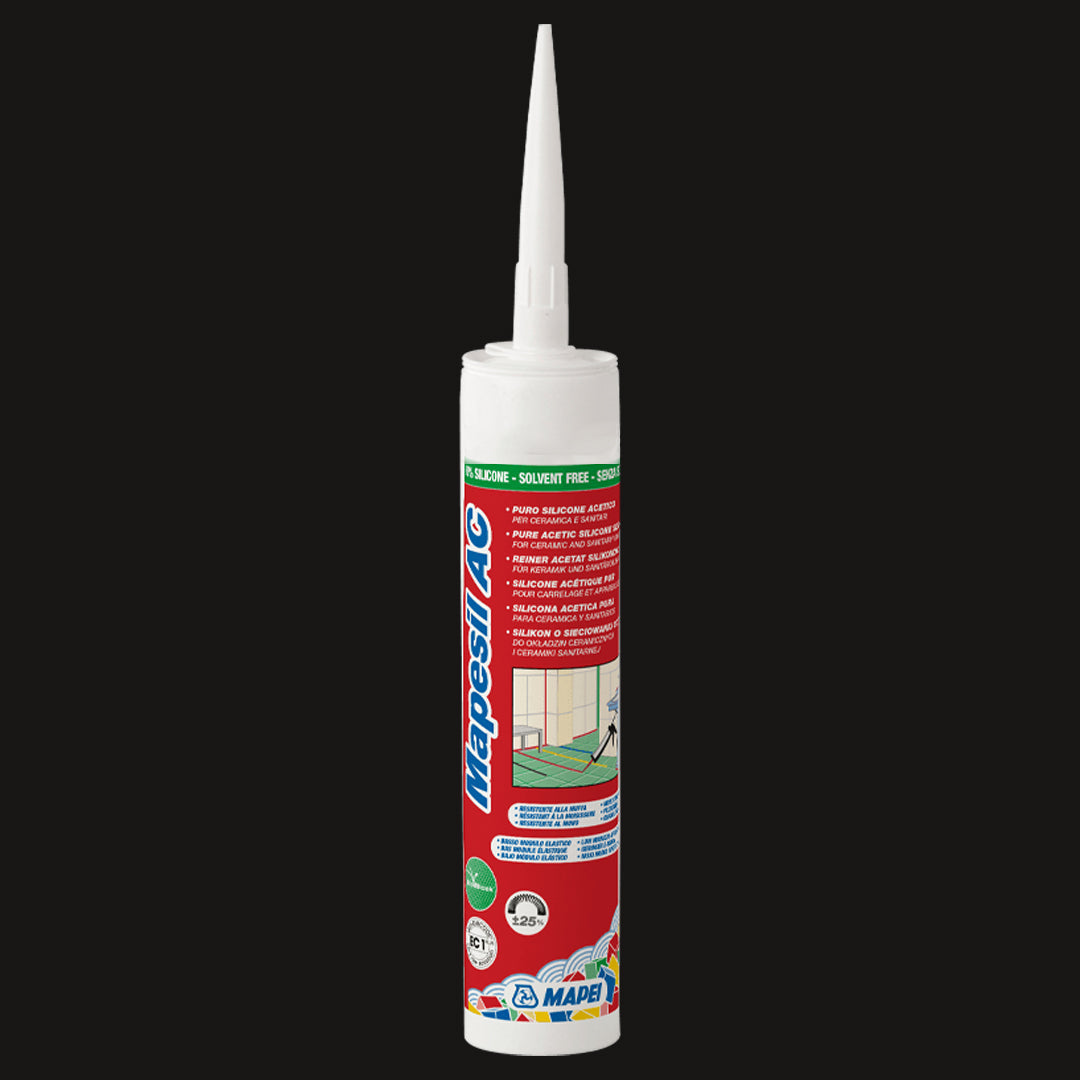 Mapesil AC Silikonefugemasse 120 Black 310 ml