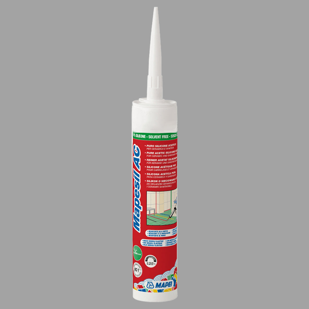Mapesil AC Silikonefugemasse 127 Arctic Grey 310 ml