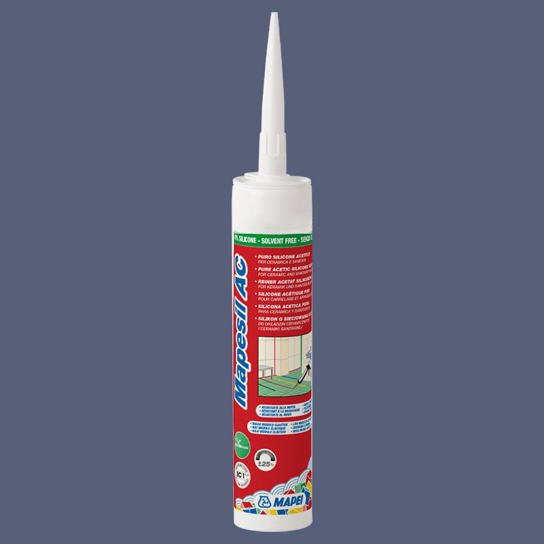 Mapesil AC Silikonefugemasse 172 Space Blue 310 ml