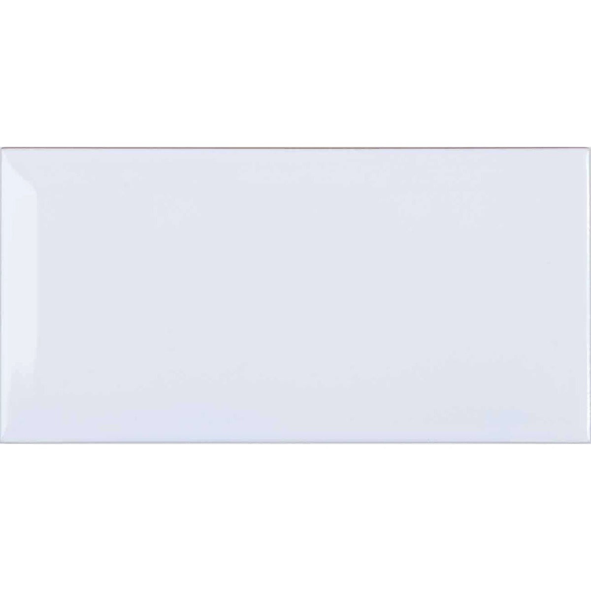 Vægflise Metro Hvid Blank 7,5x15