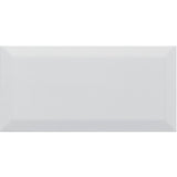 Vægflise Metro Hvid Blank 10x20