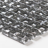 Mosaik Kristall Silver 30x30