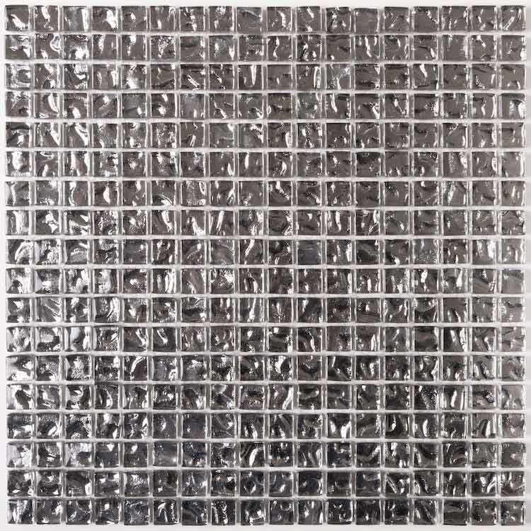 Mosaik Kristall Silver 30x30