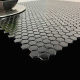Mosaik Hexagon Svart
