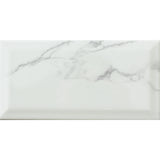 Vægflise Metro Carrara Marmor 10x20