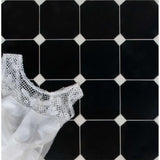 Klinker Oktagon Negro 31,6x31,6