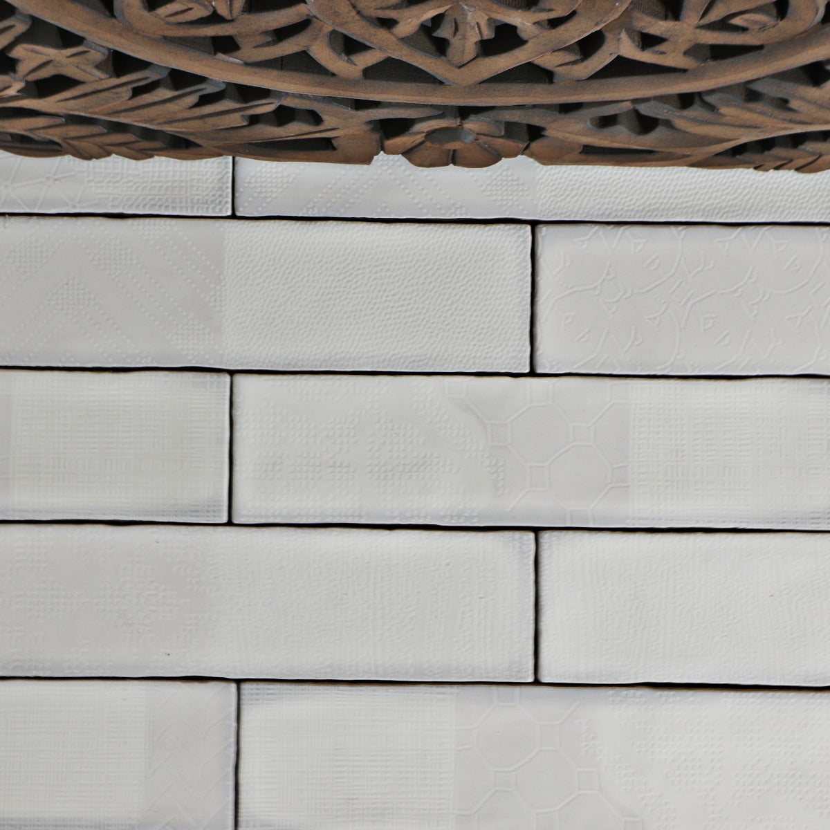 Vægflise Peronda Argila Pasadena Hvid 7,5x30