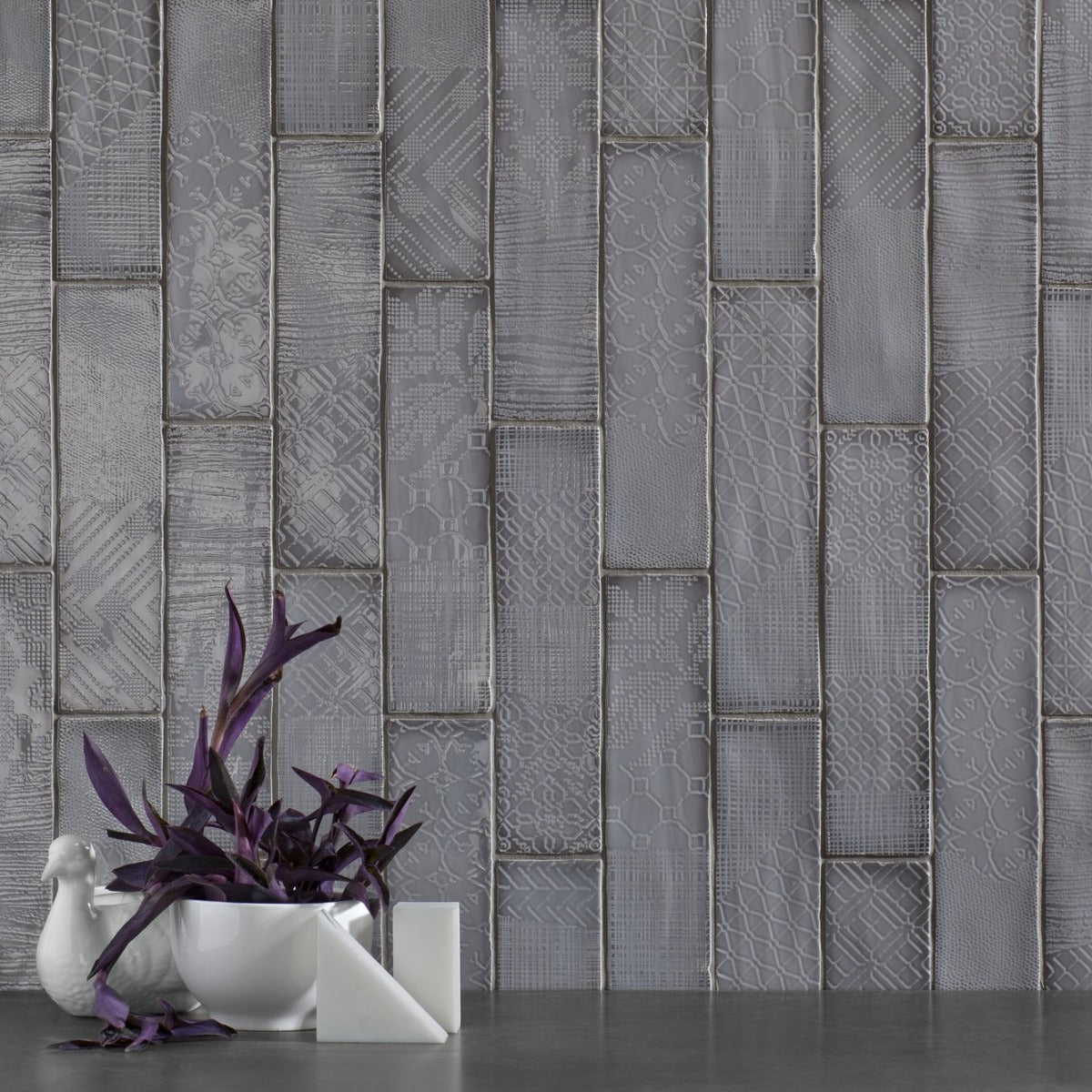 Vægflise Peronda Argila Pasadena Grå 7,5x30