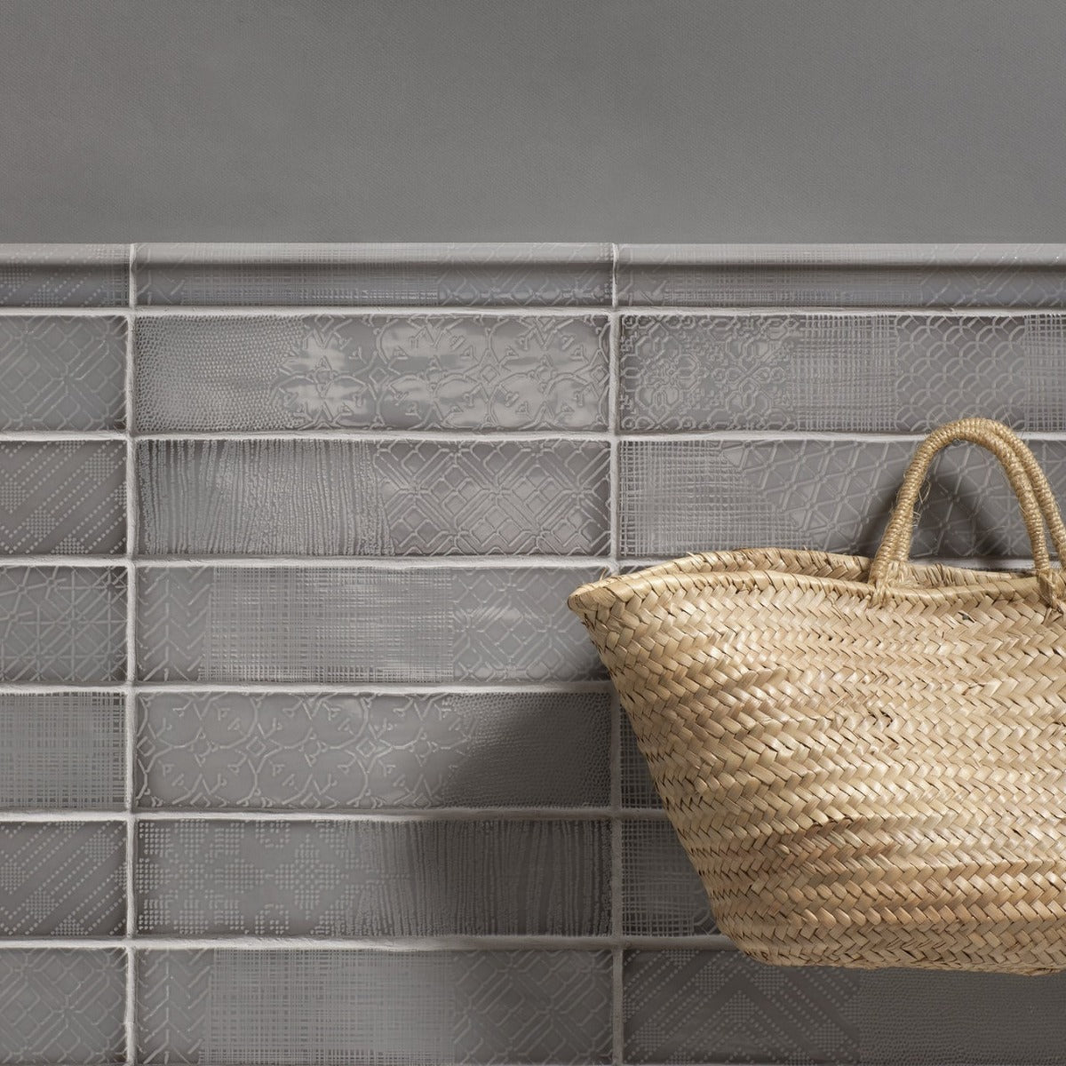 Vægflise Peronda Argila Pasadena Grå 7,5x30