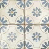 Klinker FS Blume Blue 45x45