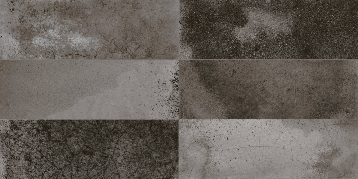 Vægflise FS Raku Black 20x40