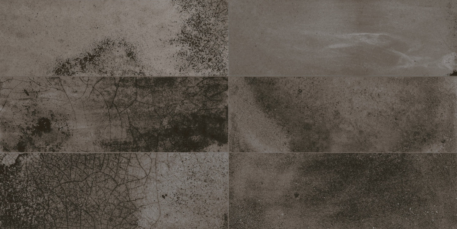 Vægflise FS Raku Black 20x40