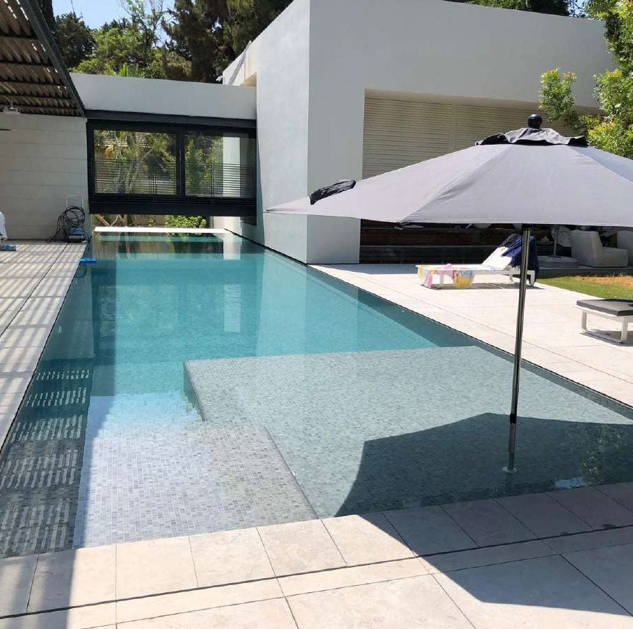 Poolmosaik Gris