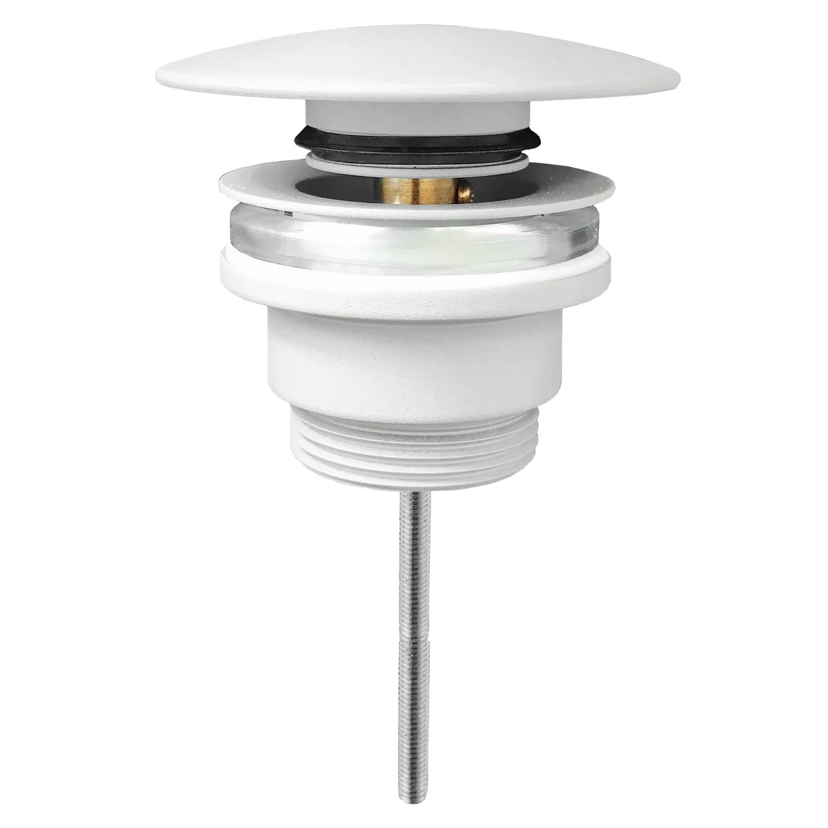 Bundventil Tenfors Moon Pop-Up Hvid Mat