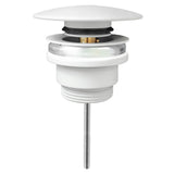 Bundventil Tenfors Moon Pop-Up Hvid Mat