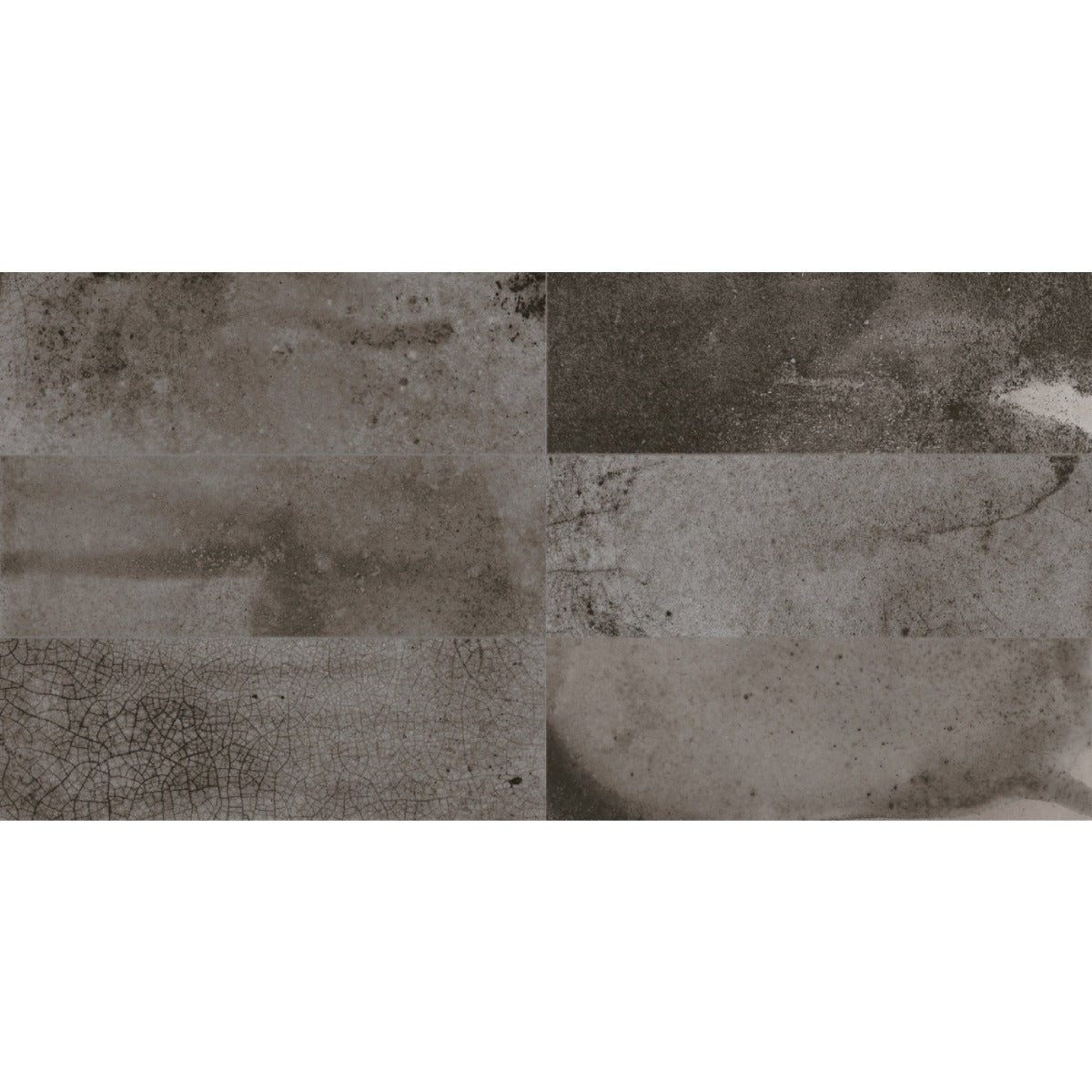 Vægflise FS Raku Black 20x40