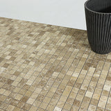 Mosaik Marmor Beige 4,8x4,8