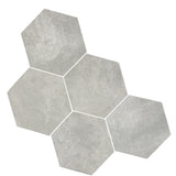 Klinker Hexagon Rift Cemento 23x26,6