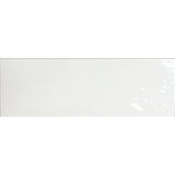 Vægflise Rustico Hvid Blank 10x30