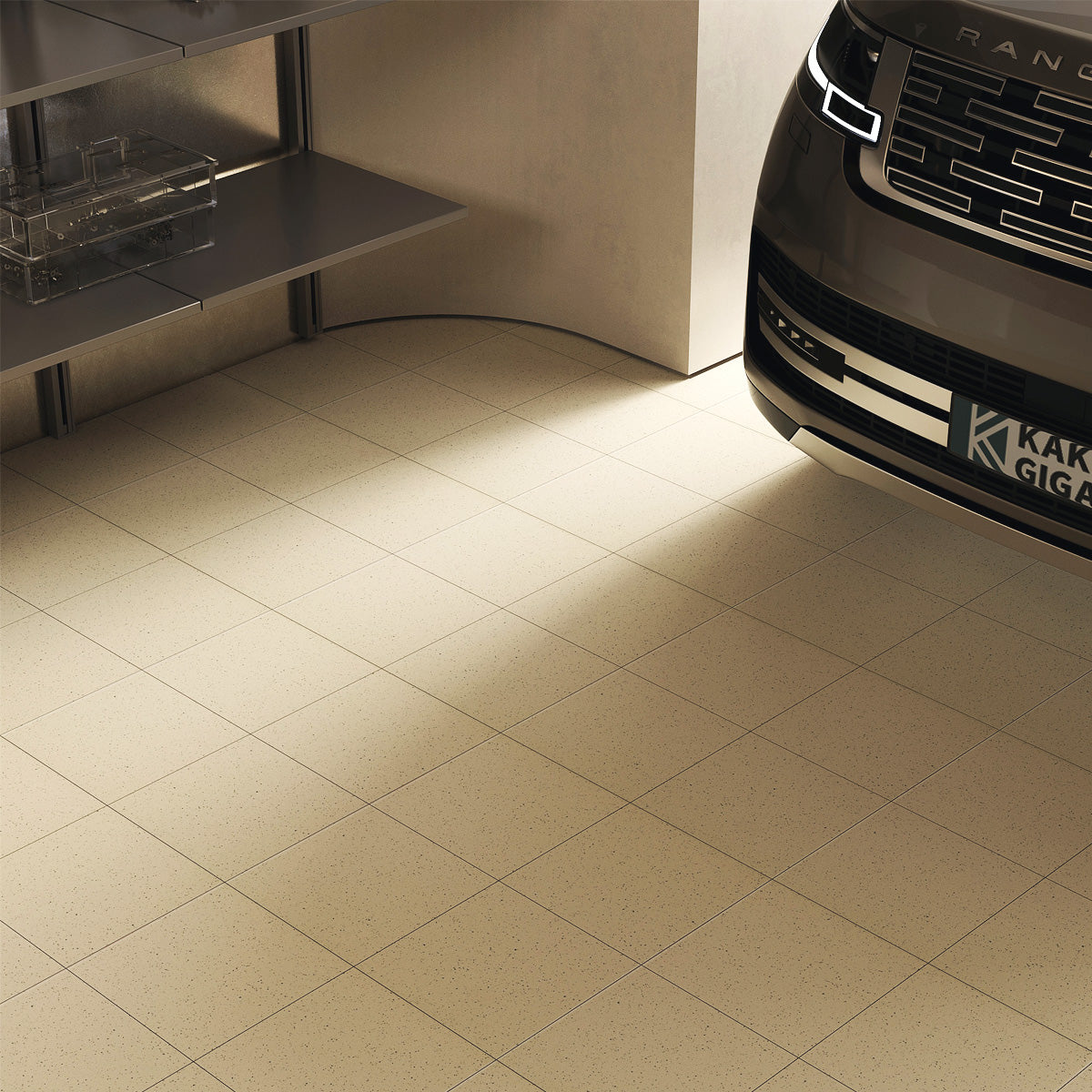 Klinker Salt & Peppar Beige Mat 30x30