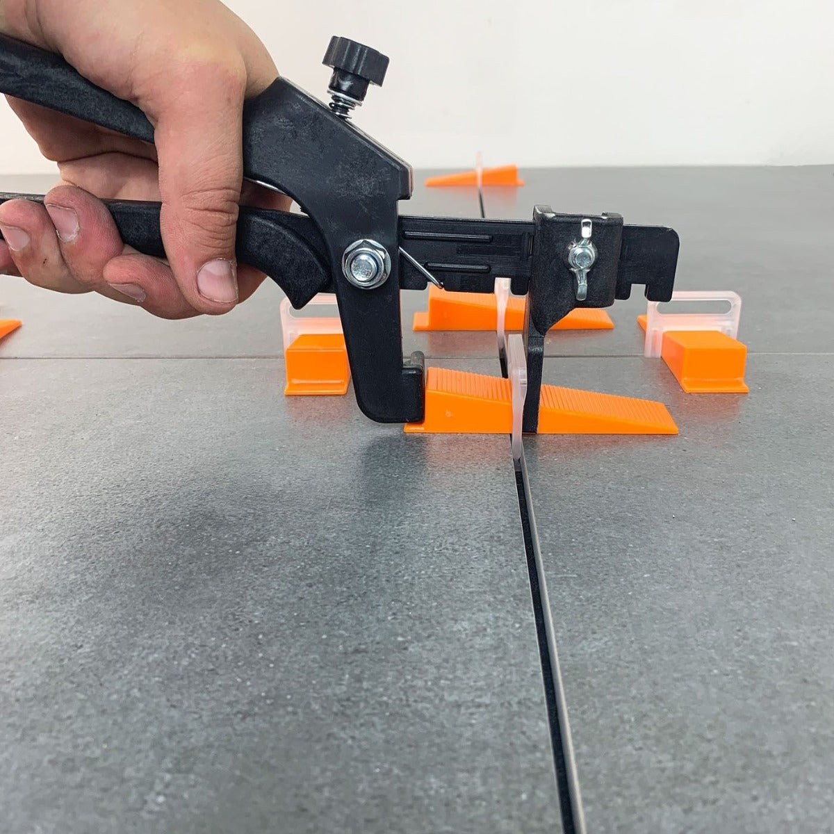 Tenfors Nivelleringssystem Sæt 2 mm fuge, 100stk
