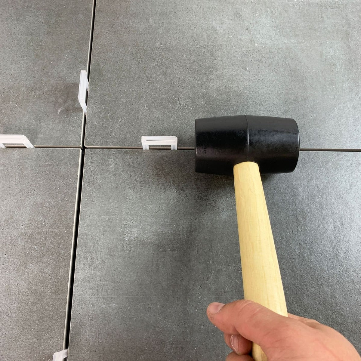 Tenfors Nivelleringssystem Sæt 2 mm fuge, 100stk