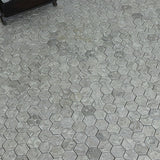 Mosaik Marmor Hexagon Ever Grey