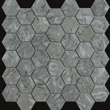 Mosaik Marmor Hexagon Ever Grey