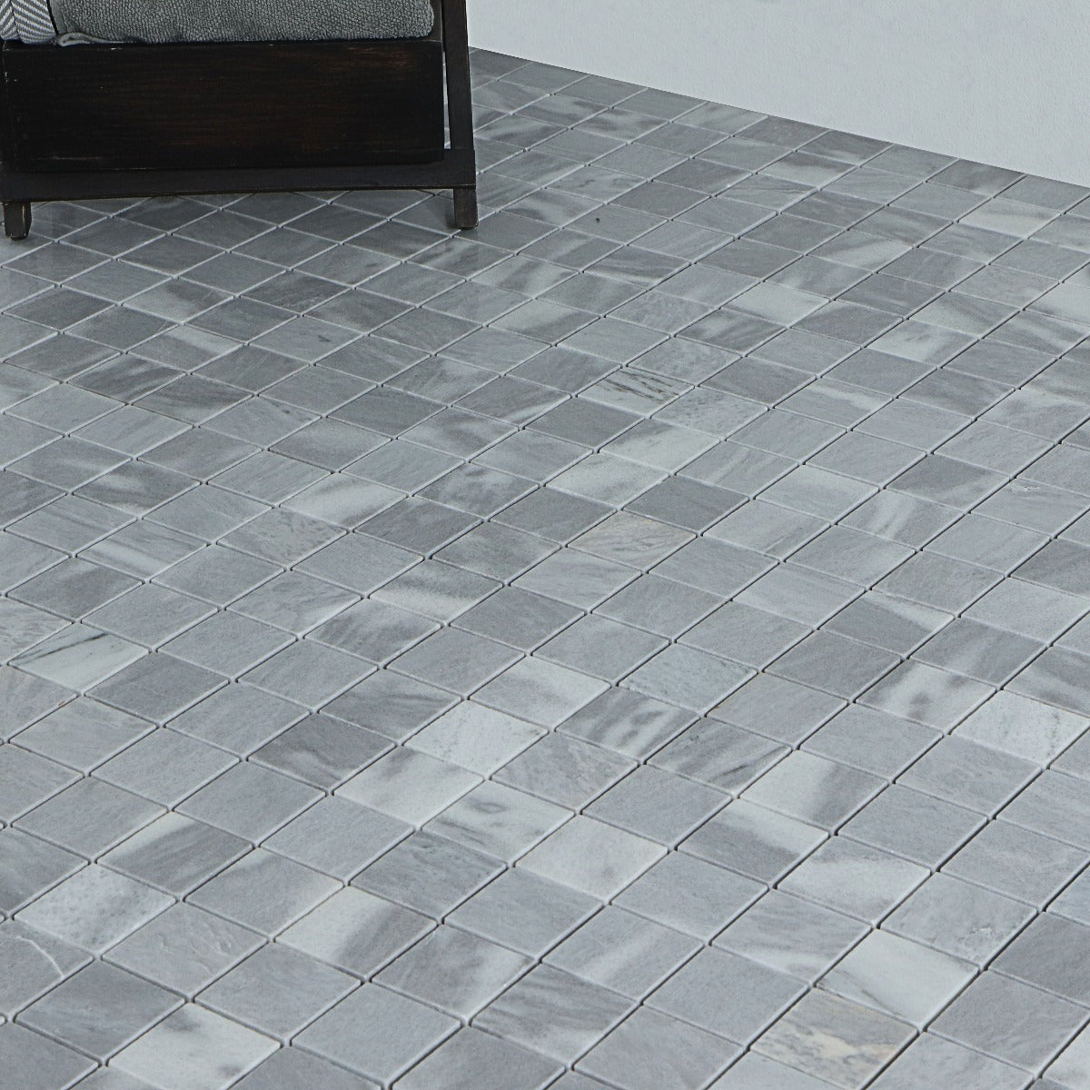Mosaik Marmor Light Grey 4,8x4,8