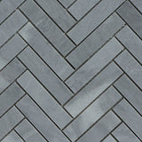 Mosaik Marmor Fishbone Light Grey
