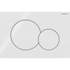 Skylleknap Geberit Sigma 01 Hvid swatch