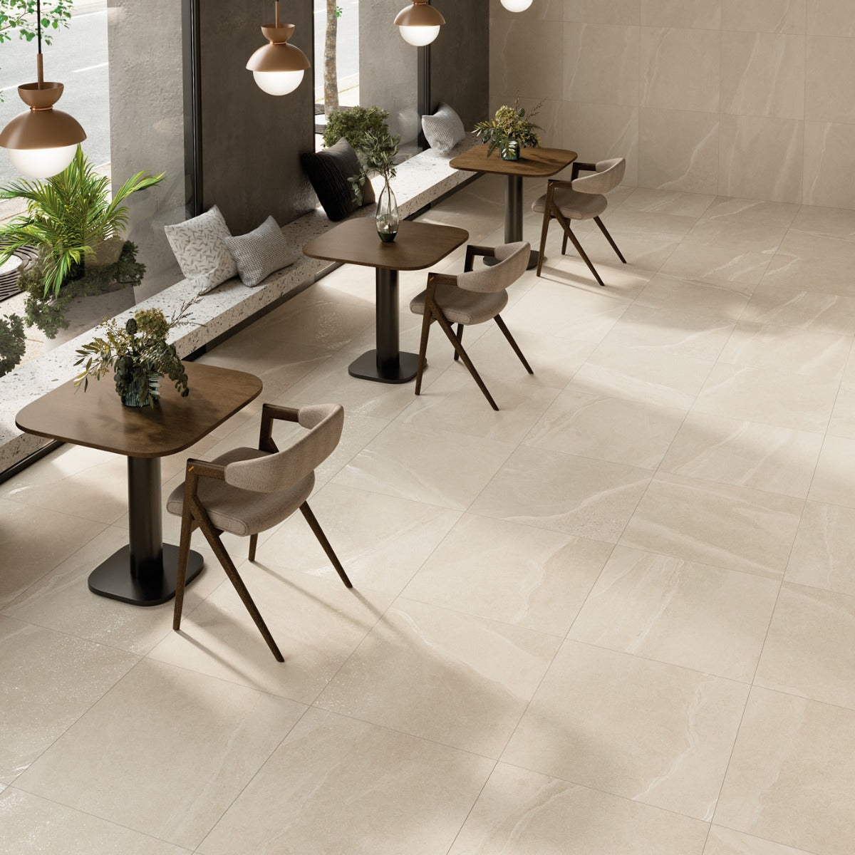 Klinker Austral Ivory Marmor Mat 60x60