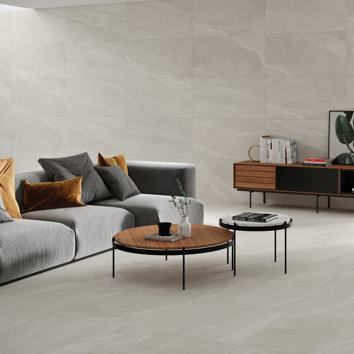 Klinker Austral Pearl Marmor Mat 60x120