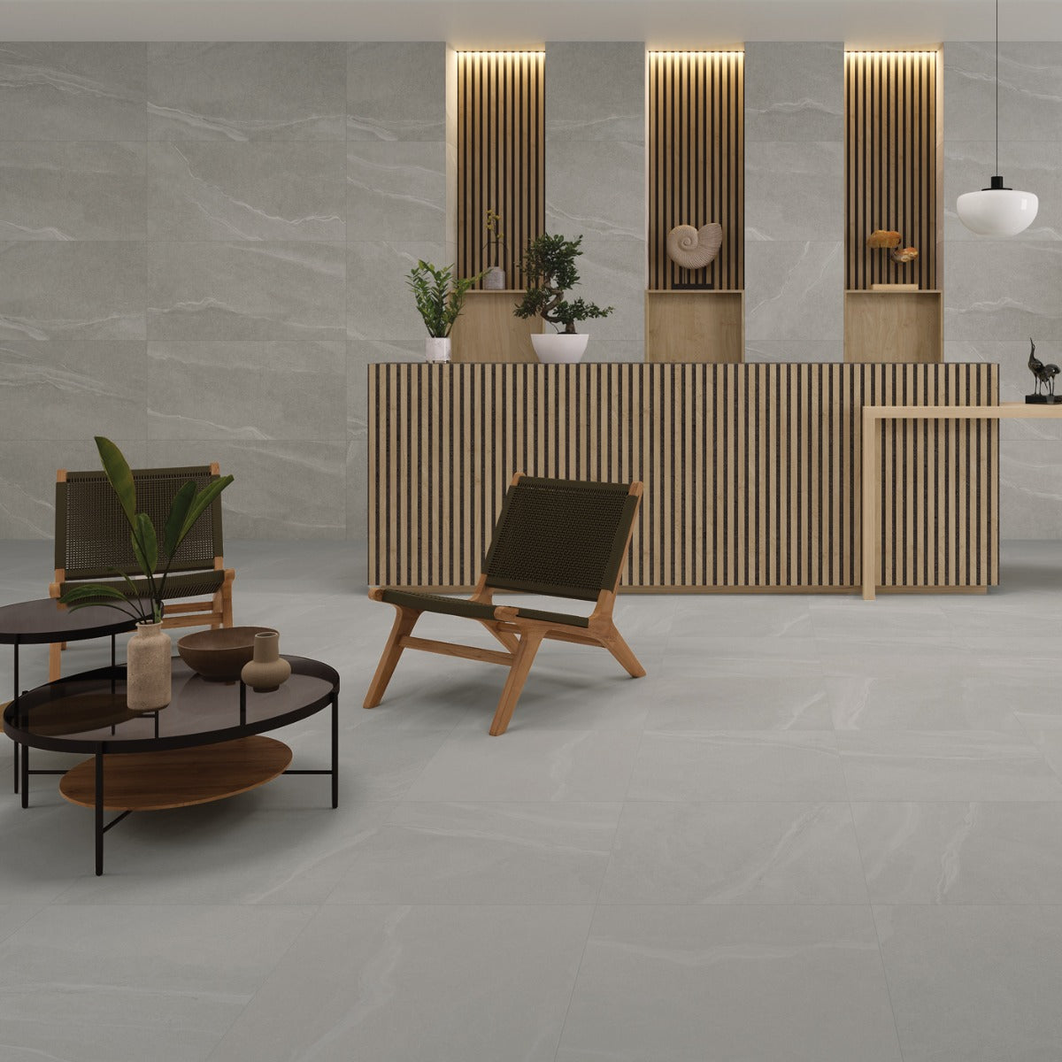 Klinker Austral Grey Marmor Mat 120x120