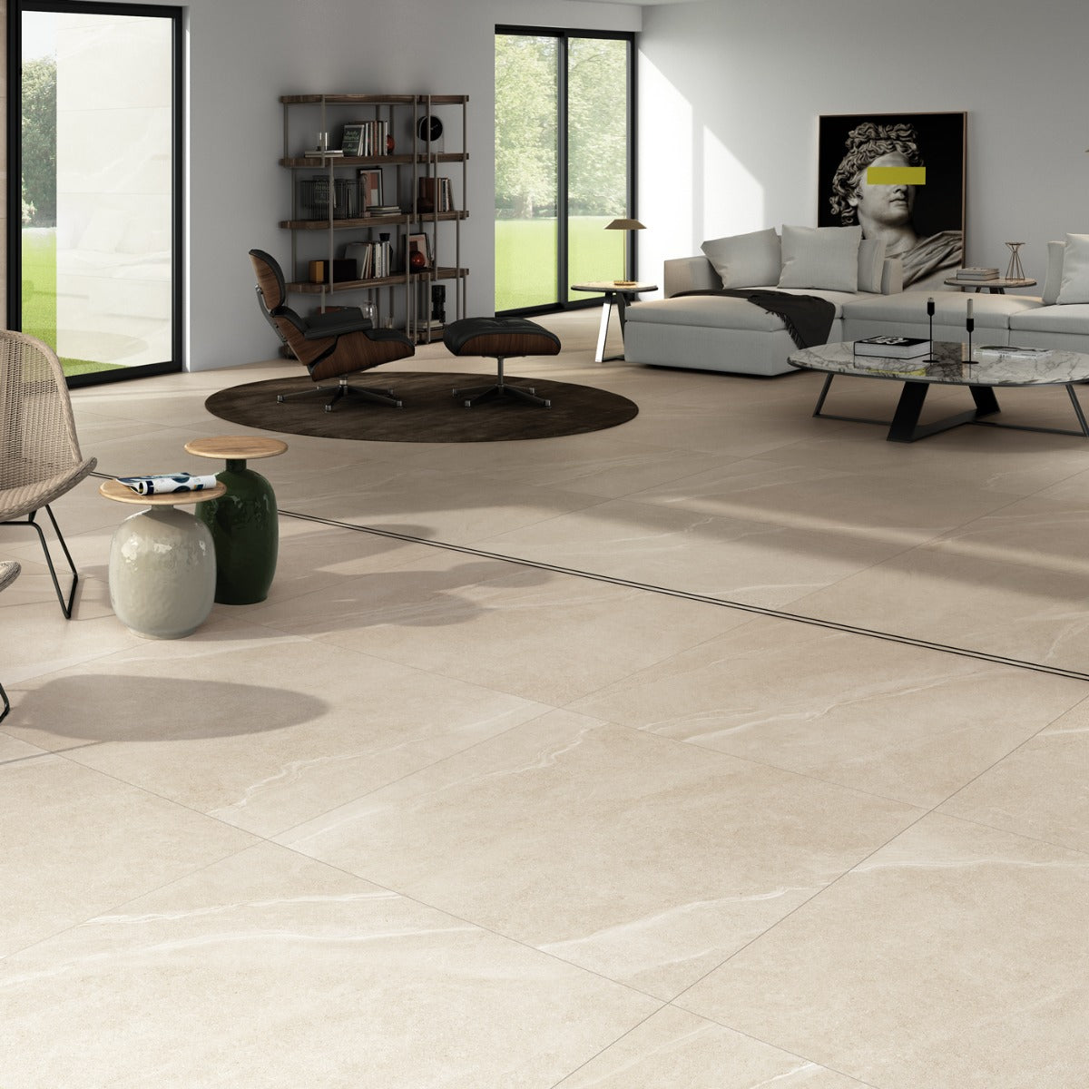 Klinker Austral Ivory Marmor Mat 120x120