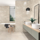 Klinker Pulse Beige Marmor Mat 75x75
