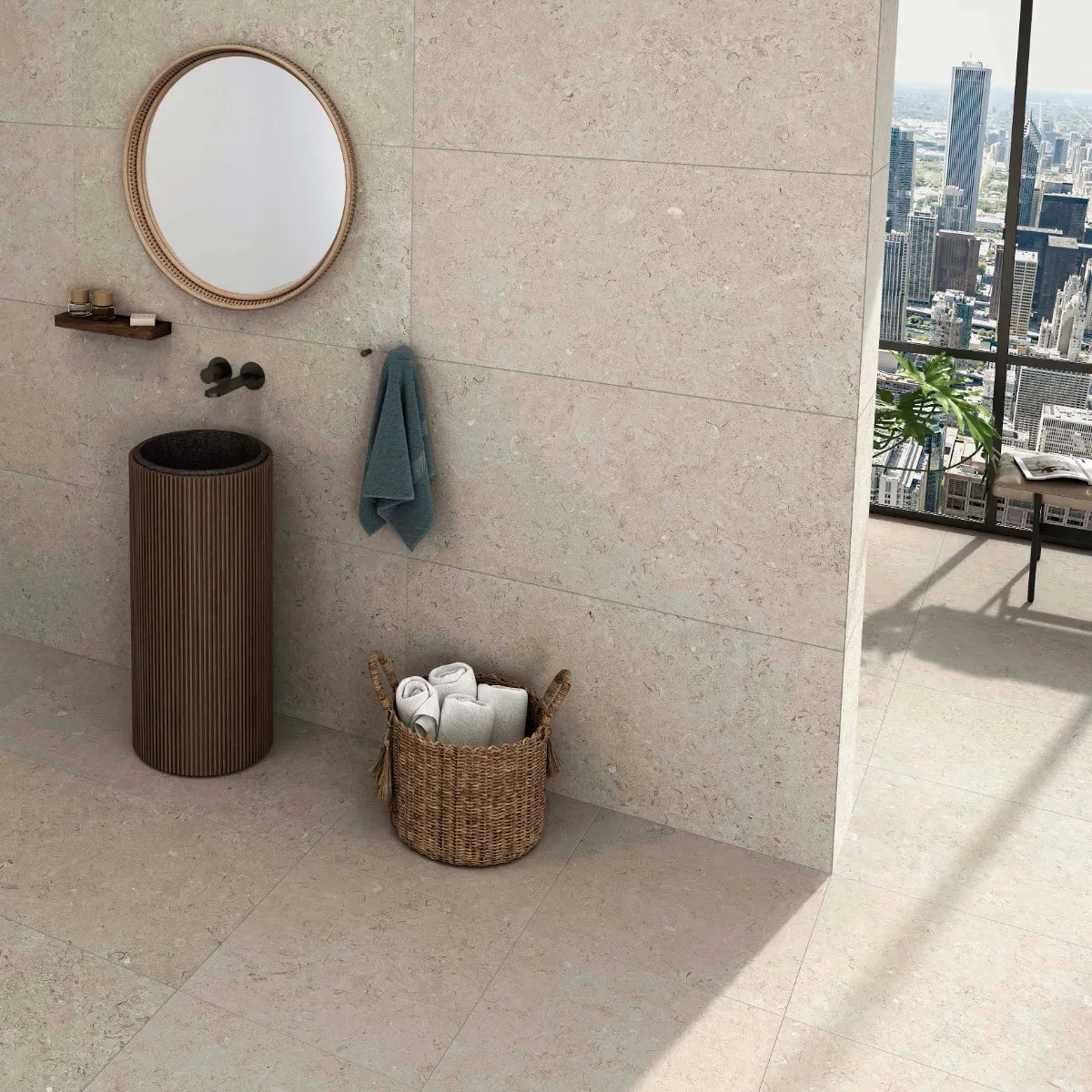 Klinker Kalksten Norr Beige Mat 60x60