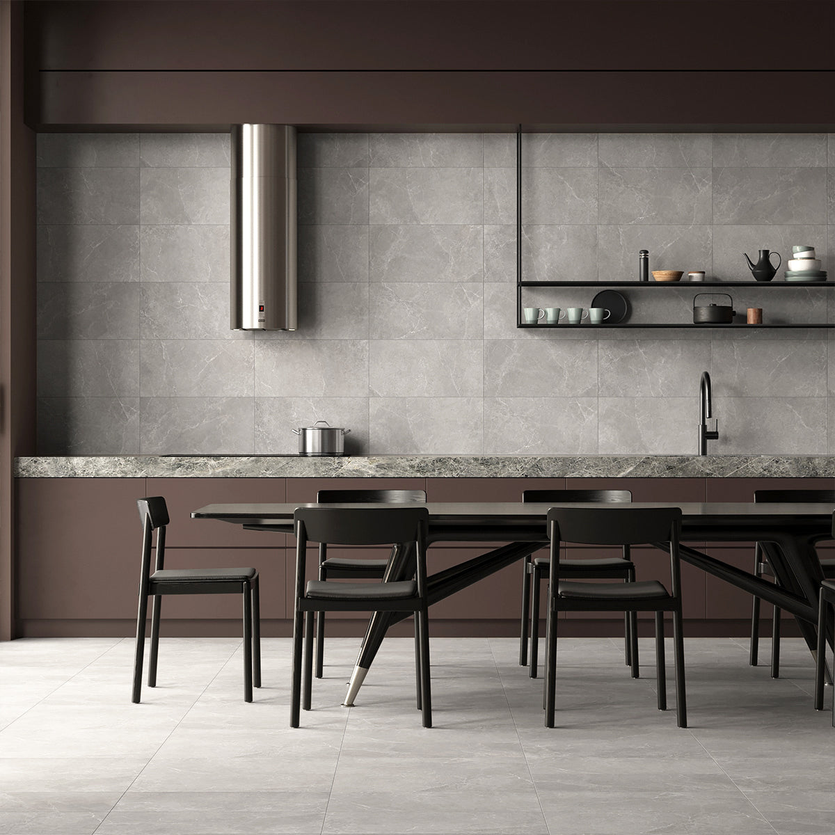 Prøve Klinker Storm Grey 30x60