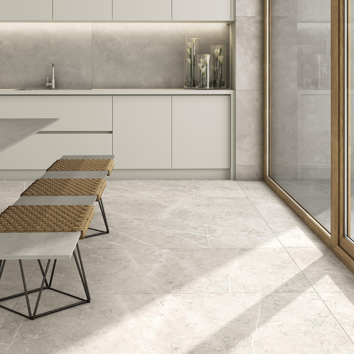 Klinker Altamura Pearl Matt Marmor 60x60