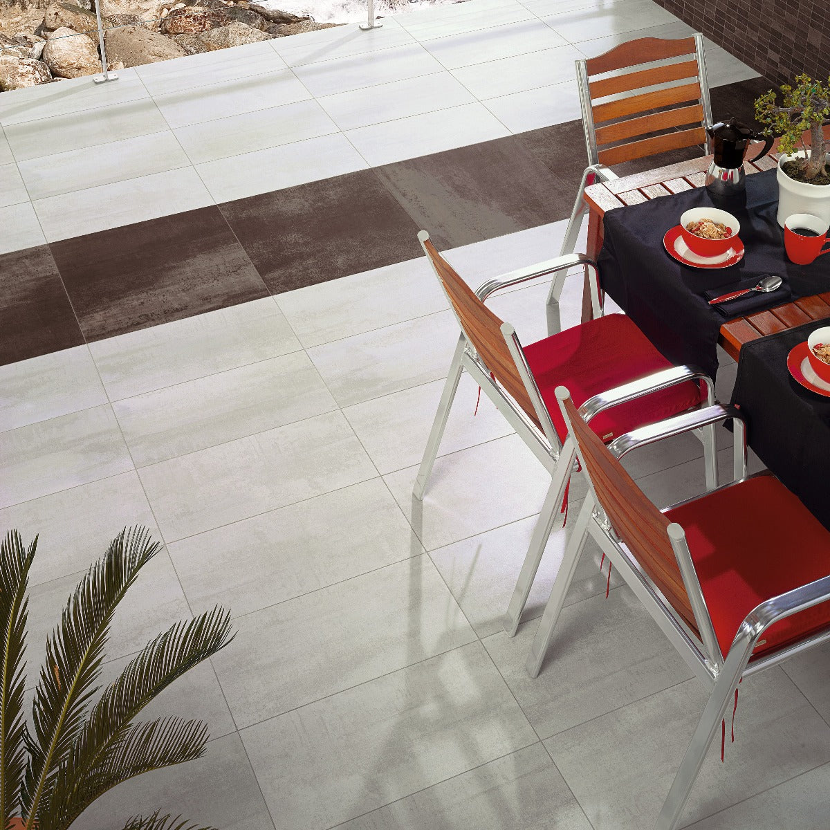 Klinker Corten Blanco 30x60