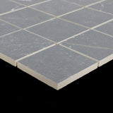 Mosaik Soapstone Graphite Mat Marmor
