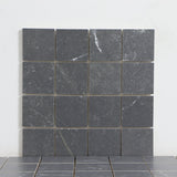 Mosaik Soapstone Graphite Mat Marmor