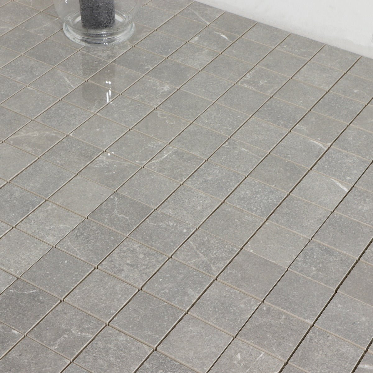 Mosaik Soapstone Gray Blank Marmor