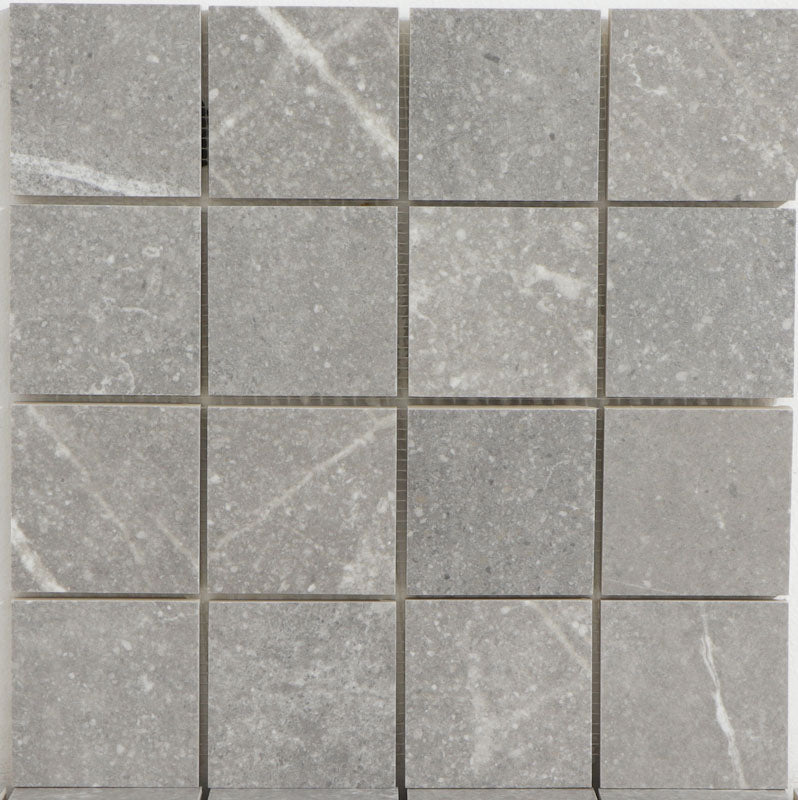 Mosaik Soapstone Gray Matt Marmor