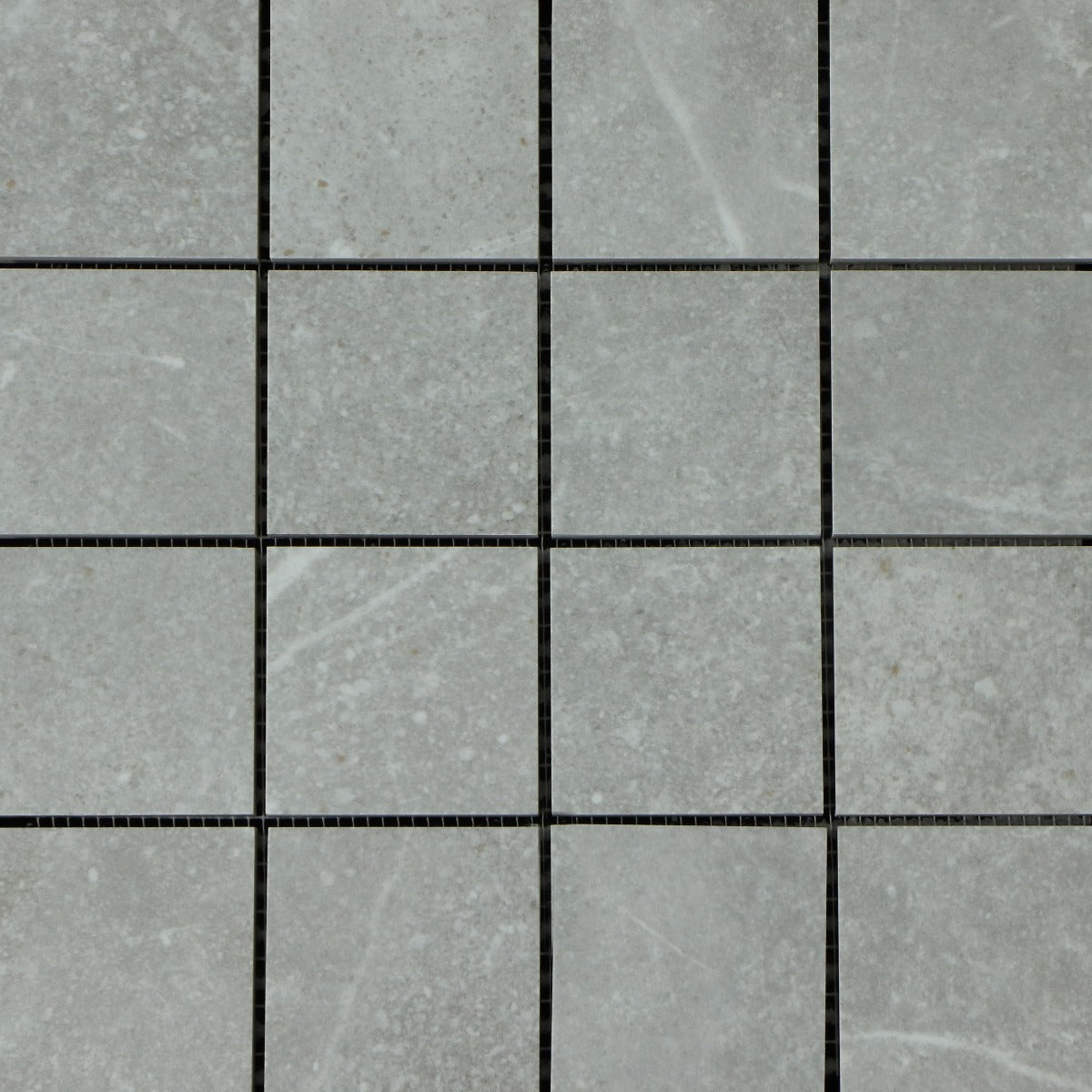 Mosaik Soapstone Silver Mat Marmor