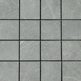 Mosaik Soapstone Silver Mat Marmor