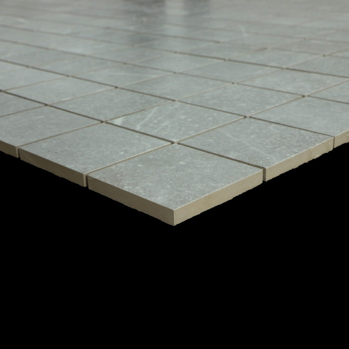 Mosaik Soapstone Silver Mat Marmor