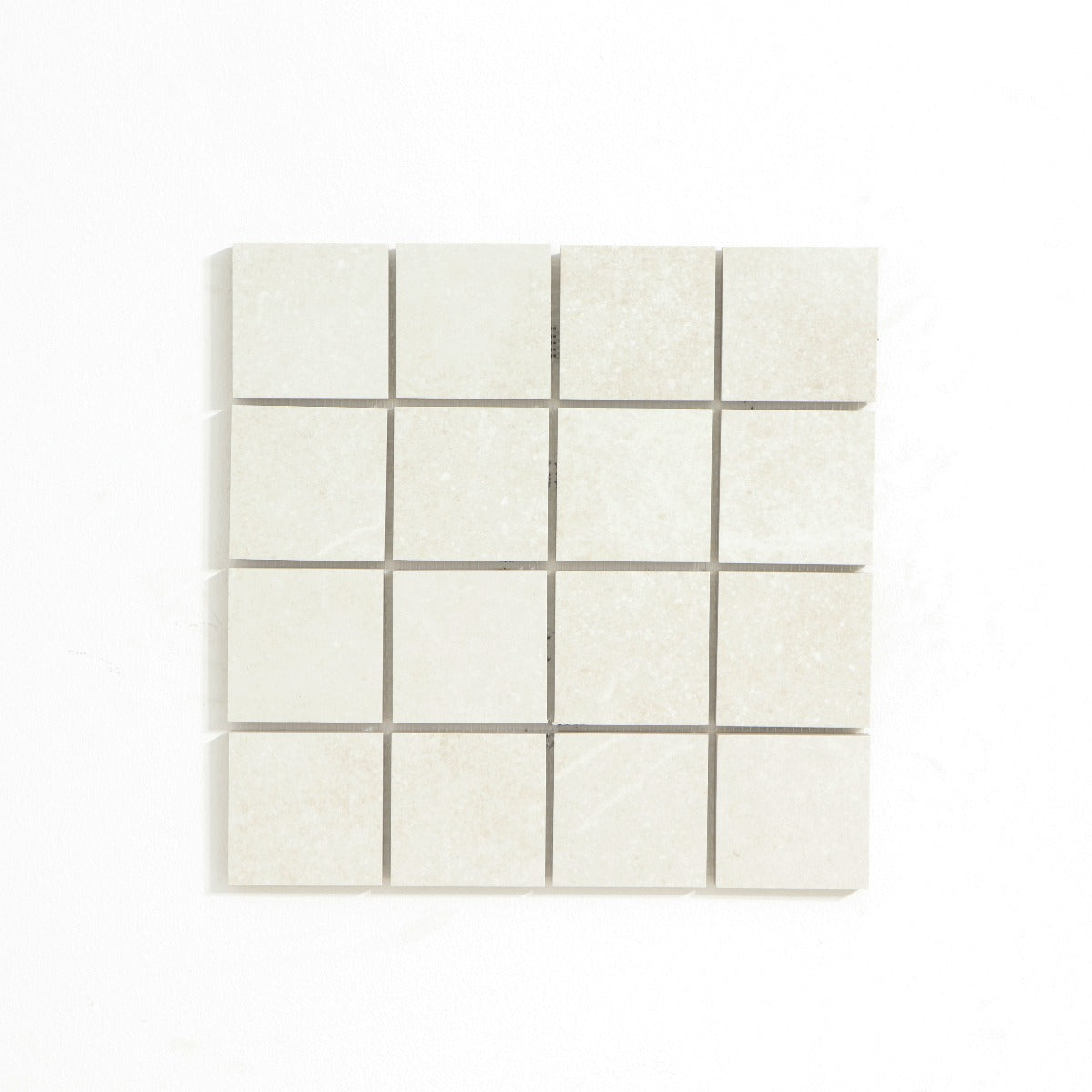 Mosaik Soapstone White Matt Marmor