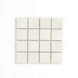 Mosaik Soapstone White Matt Marmor