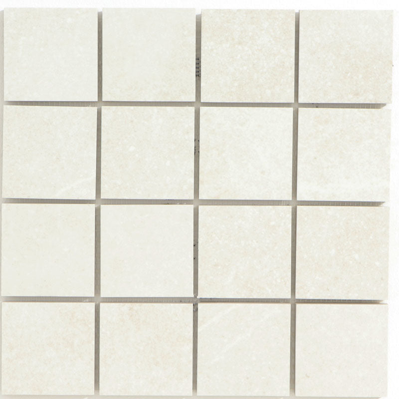 Mosaik Soapstone White Matt Marmor